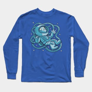 baby cosmonaut looks to the future Long Sleeve T-Shirt